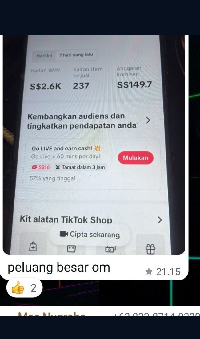 Bukti hasil member 8