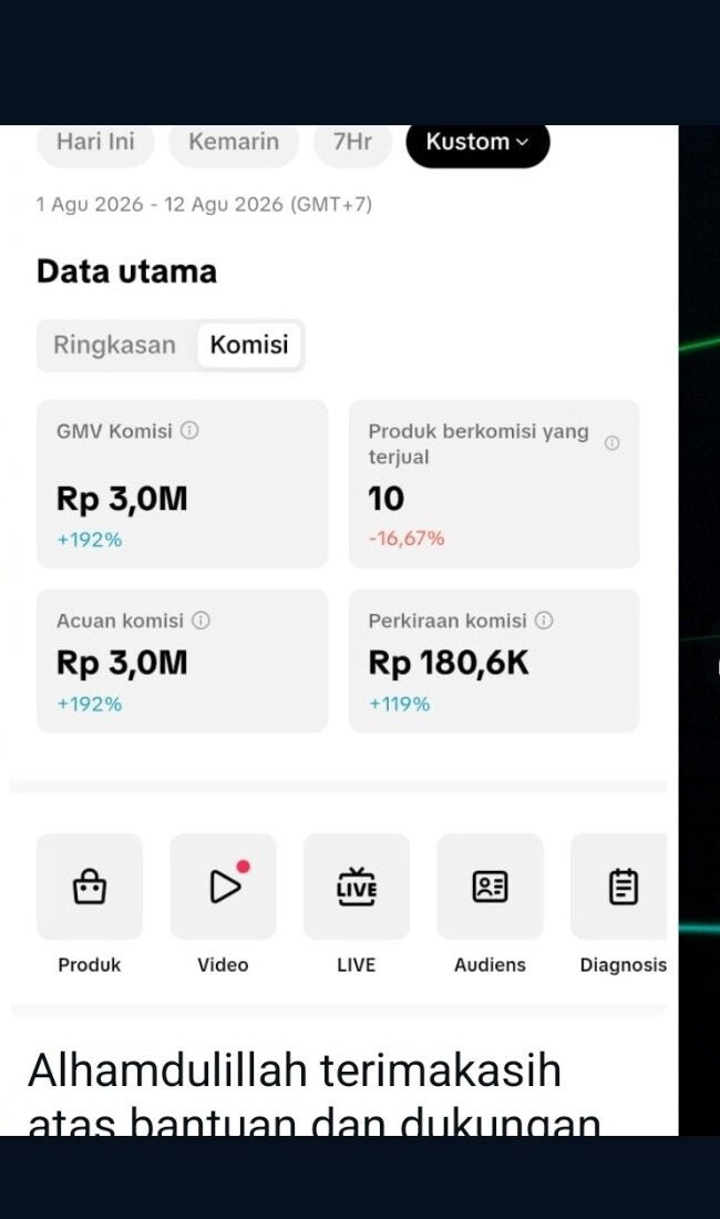 Bukti hasil member 18